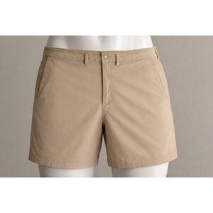 Mountain Hardwear Hiking Shorts Mens 40 Tan Nylon Stretch Gorpcore Trail